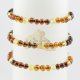 Genuine amber beads bracelet for adults new